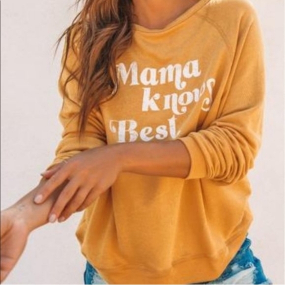 Eyeshadow Sweaters - 'Mama Knows Best' Sweatshirt